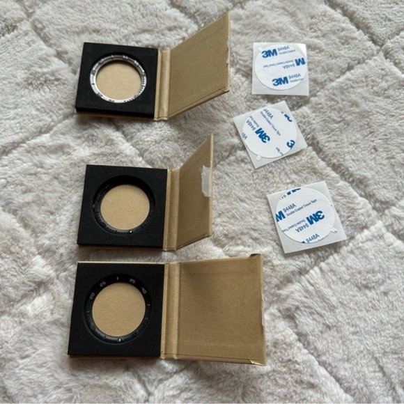 BAIHUIAM | Black, Silver, Matte Black Adhesive Frame | Galaxy Watch 5 Pro 45mm - Picture 5 of 6